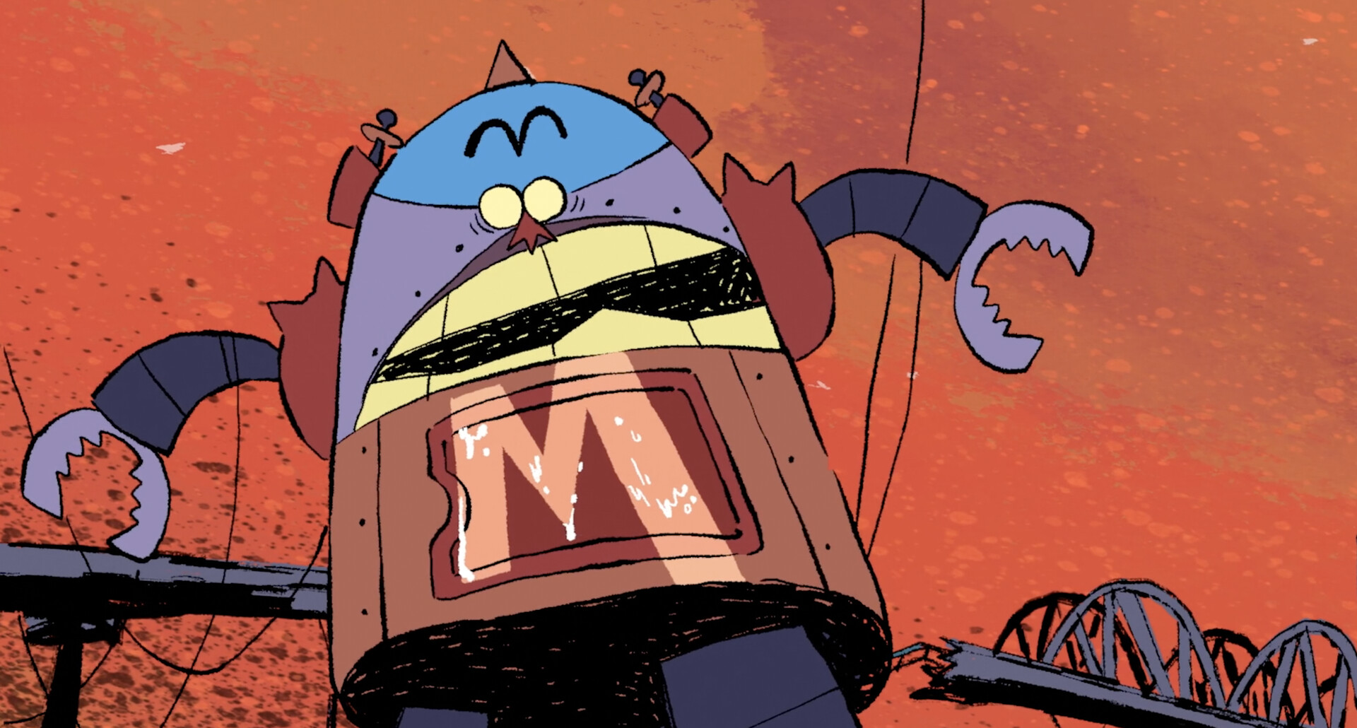 Muscle Man in Metal Mayhem