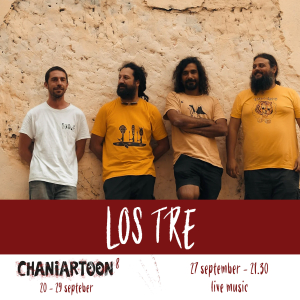 Los Tre in 8th Chaniartoon